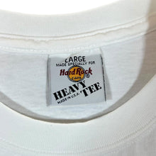 Load image into Gallery viewer, Vintage 90's HARD ROCK CAFE "Orlando" Souvenir Logo Spellout Graphic White T-Shirt
