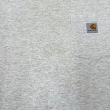 Load image into Gallery viewer, Early 00’s CARHARTT Mini Patch Logo Long Sleeve Cotton Pocket T-Shirt

