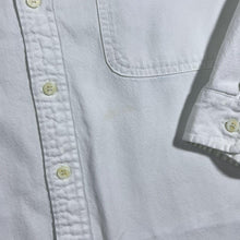 Load image into Gallery viewer, Vintage 90's Levi's Red Tab White Cotton Denim Long Sleeve Shirt
