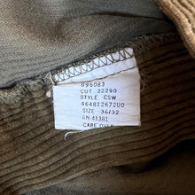 Load image into Gallery viewer, Vintage POLO RALPH LAUREN Polo Cords Made In USA Brown Jumbo Cord Baggy Trousers
