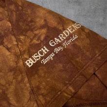 Load image into Gallery viewer, Vintage 90’s Habitat “Busch Gardens” Elephant Animal Nature Wildlife Graphic Tie Dye T-Shirt
