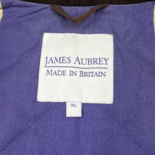 Load image into Gallery viewer, JAMES AUBREY HERITAGE British Millerain Union Jack Lined Wax Country Farmers Jacket
