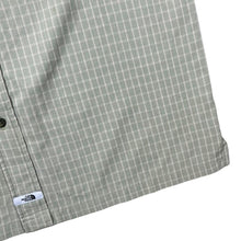 Load image into Gallery viewer, The North Face TNF Pale Green Check Utility Hiking Short Sleeve Shirt
