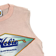 Load image into Gallery viewer, Vintage 90&#39;s HOBIE SURFBOARDS Made In USA Graphic Cutoff Sleeveless Single Stitch T-Shirt
