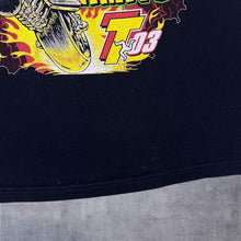 Load image into Gallery viewer, Vintage Isle Of Man TT (2003) "Mad Sunday" Racing Graphic Black T-Shirt
