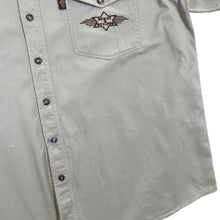 Load image into Gallery viewer, Vintage 90&#39;s STARS &amp; STRIPES Pocket Logo Cowboy Western Style Long Sleeve Shirt
