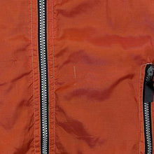Load image into Gallery viewer, Vintage 90's TOKKA TRIBE Fleece Lined Orange Windbreaker Ski Jacket
