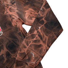 Load image into Gallery viewer, NIKE &quot;Lafayette-Jefferson Bronchos&quot; College Sports Graphic Bleach Tie Dye Pullover Hoodie
