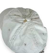 Load image into Gallery viewer, Early 00&#39;s TIMBERLAND Classic Embroidered Mini Logo Cream Baseball Cap

