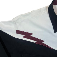 Load image into Gallery viewer, Vintage Stars &amp; Striped Cowboy Western Colour Block Cotton Long Sleeve Shirt
