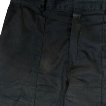 Load image into Gallery viewer, DICKIES REDHAWK Classic Faded Black Pleated Skater Worker Pants Trousers
