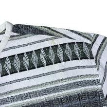 Load image into Gallery viewer, Vintage John Baner Multi Striped Patterned Long Sleeve Henley Button Shirt Top
