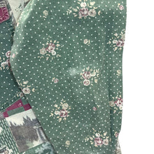 Load image into Gallery viewer, Vintage Cherokee Jeans Floral Patterned Green Cowboy Western Long Sleeve Shirt
