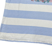 Load image into Gallery viewer, Vintage 90’s Best American Clothing Floral Graphic Striped Scoop Neck T-Shirt
