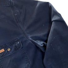 Load image into Gallery viewer, Vintage Carhartt "Original Fit" Navy Blue Long Sleeve Heavy Cotton Distressed Shirt
