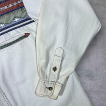 Load image into Gallery viewer, Vintage Man's World Of Fashion Cowboy Western Patterned Long Sleeve Cotton Shirt
