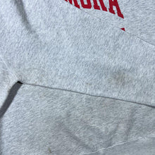 Load image into Gallery viewer, Vintage Lee "Metamora Athletic Dept." Made In USA Grey Distressed Sweatshirt
