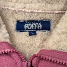 Load image into Gallery viewer, Deadstock Early 00&#39;s PUFFA &quot;Windproof&quot; Sherpa Teddy Bear Fleece Lined Full Zip Fleece Sweatshirt
