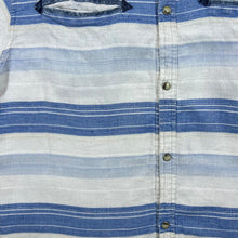 Load image into Gallery viewer, Vintage Johnny Hallyday Western Passion Cowboy Western Striped Popper Long Sleeve Shirt
