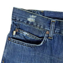 Load image into Gallery viewer, QUIKSILVER &quot;Reese Forbes&quot; Skater Surfer Classic Blue Denim Straight Leg Jeans
