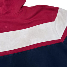 Load image into Gallery viewer, CHAMPION Colour Block Embroidered Big Logo Spellout Full Zip Hoodie
