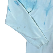 Load image into Gallery viewer, TOMMY JEANS Tommy Hilfiger Embroidered Logo Spellout Blue Tie Dye Crewneck Sweatshirt
