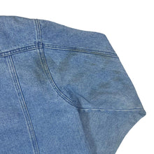 Load image into Gallery viewer, Vintage 90&#39;s REDHEAD Corduroy Cord Collared Blue Denim Distressed Trucker Jacket

