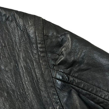 Load image into Gallery viewer, Vintage EVOLUTION Robert Comstock Genuine Real Black Leather Jacket
