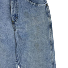 Load image into Gallery viewer, Early 00&#39;s WRANGLER &quot;Regular Fit&quot; Blue Denim Distressed Straight Leg Jeans
