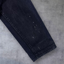 Load image into Gallery viewer, Carhartt WIP "Klondike Pant" Classic Black Denim Regular Tapered Fit Jeans
