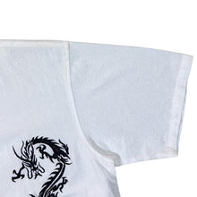 Load image into Gallery viewer, Vintage Equivoque Collection Embroidered Dragon Toggle Button Short Sleeve Shirt
