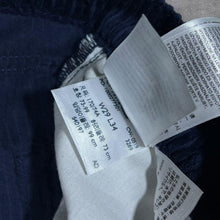 Load image into Gallery viewer, Levi&#39;s Premium &quot;Ribcage Wide Leg&quot; Navy Blue Corduroy Cord Trousers
