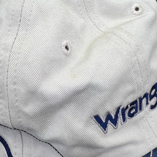 Load image into Gallery viewer, Early 00’s WRANGLER Embroidered Spellout Mesh Panel Patterned Baseball Cap
