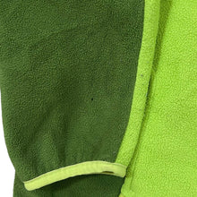 Load image into Gallery viewer, Early 00&#39;s HELLY HANSEN &quot;ZMax&quot; Green Colour Block Mini Logo Zip Fleece Sweatshirt
