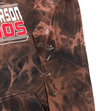 Load image into Gallery viewer, NIKE &quot;Lafayette-Jefferson Bronchos&quot; College Sports Graphic Bleach Tie Dye Pullover Hoodie
