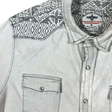 Load image into Gallery viewer, Early 00&#39;s Armita Denim Cowboy Western Style Pearl Snap Popper Long Sleeve Shirt
