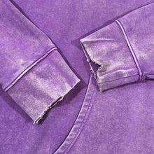 Load image into Gallery viewer, CHAMPION Classic Embroidered Mini Logo Overdyed Purple Pullover Hoodie
