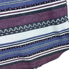 Load image into Gallery viewer, Vintage 90&#39;s FRIENDS Multi Striped Aztec Patterned Long Sleeve Flannel Shirt
