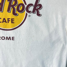 Load image into Gallery viewer, HARD ROCK CAFE &quot;Rome&quot; Classic Souvenir Logo Spellout Graphic T-Shirt
