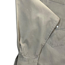Load image into Gallery viewer, Vintage Wrangler Cowboy Western Pearl Snap Popper Heavy Cotton Distressed Shirt
