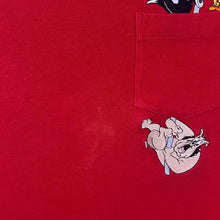 Load image into Gallery viewer, Vintage Warner Bros. (1997) Looney Tunes Sylvester Tweety Embroidered Cotton T-Shirt
