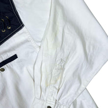 Load image into Gallery viewer, Vintage John Baner Cowboy Western White Black Long Sleeve Cotton Shirt
