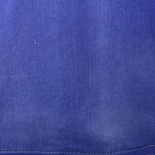 Load image into Gallery viewer, Vintage French Chore Worker Style Faded Blue Denim Distressed Cotton Jacket
