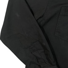 Load image into Gallery viewer, Cowboy Western Style Metal Stud Black Popper Polyester Cotton Long Sleeve Shirt

