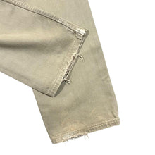 Load image into Gallery viewer, Vintage LEVI&#39;S 501 Classic Beige Straight Leg Denim Jeans
