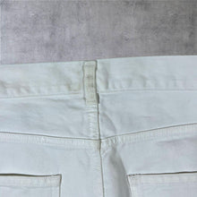 Load image into Gallery viewer, Carhartt "Newel Pant" White Relaxed Tapered Regular Fit Denim Jeans
