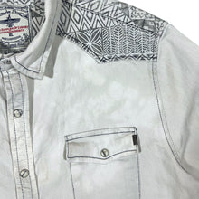 Load image into Gallery viewer, Early 00&#39;s Armita Denim Cowboy Western Style Pearl Snap Popper Long Sleeve Shirt
