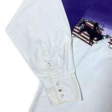 Load image into Gallery viewer, Vintage Cumberland Outfitters Cowboy Western Patterned Long Sleeve Popper Shirt
