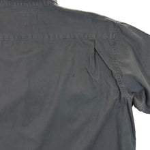 Load image into Gallery viewer, Early 00&#39;s WRANGLER Classic Dark Grey Cotton Short Sleeve Safari Utility Shirt
