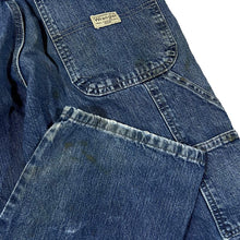 Load image into Gallery viewer, Early 00&#39;s WRANGLER &quot;Carpenter&quot; Straight Leg Regular Fit Skater Distressed Blue Denim Jeans
